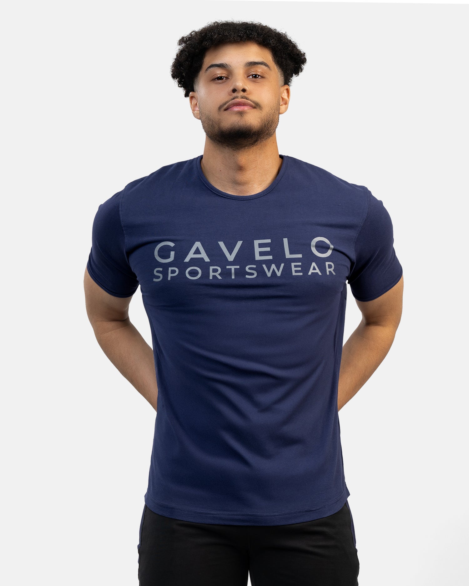 GAVELO Athleisure T Shirt Urban steel blue