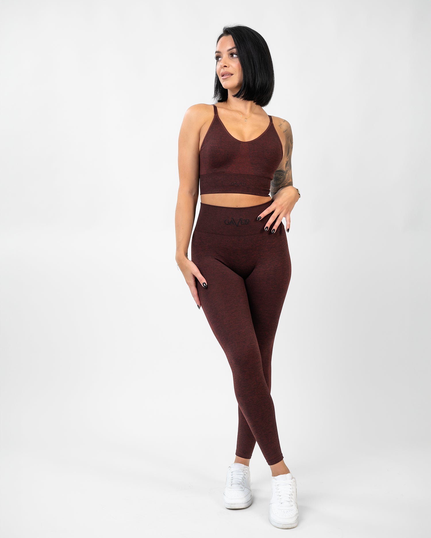 GAVELO Seamless Booster Melange Ruby Sport-BH