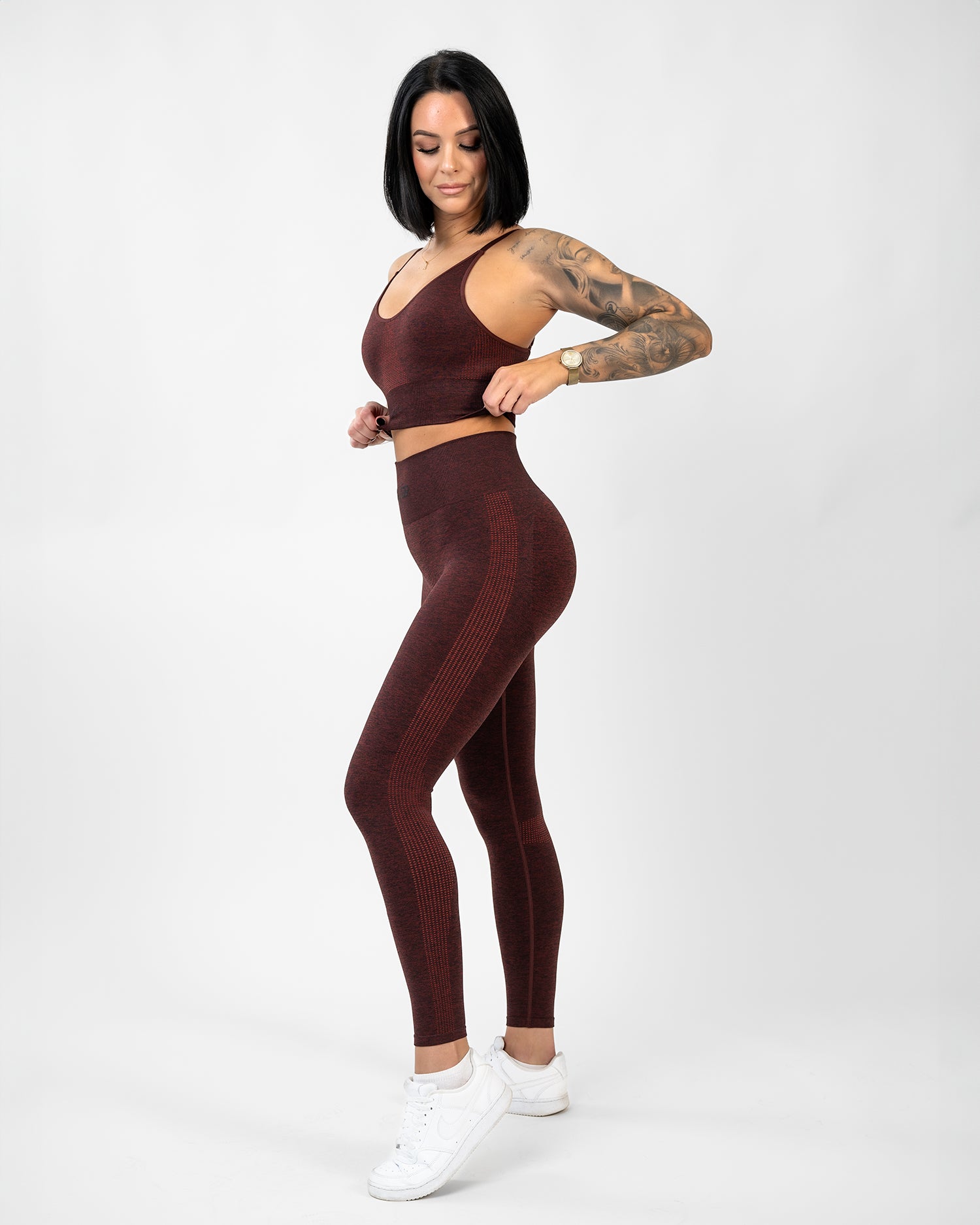 GAVELO Seamless Booster Melange Ruby Sport-BH