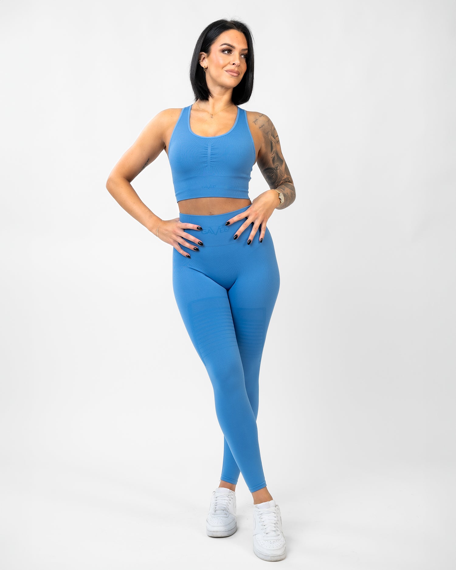 GAVELO Seamless Signature Gaia Lake Blue Tights