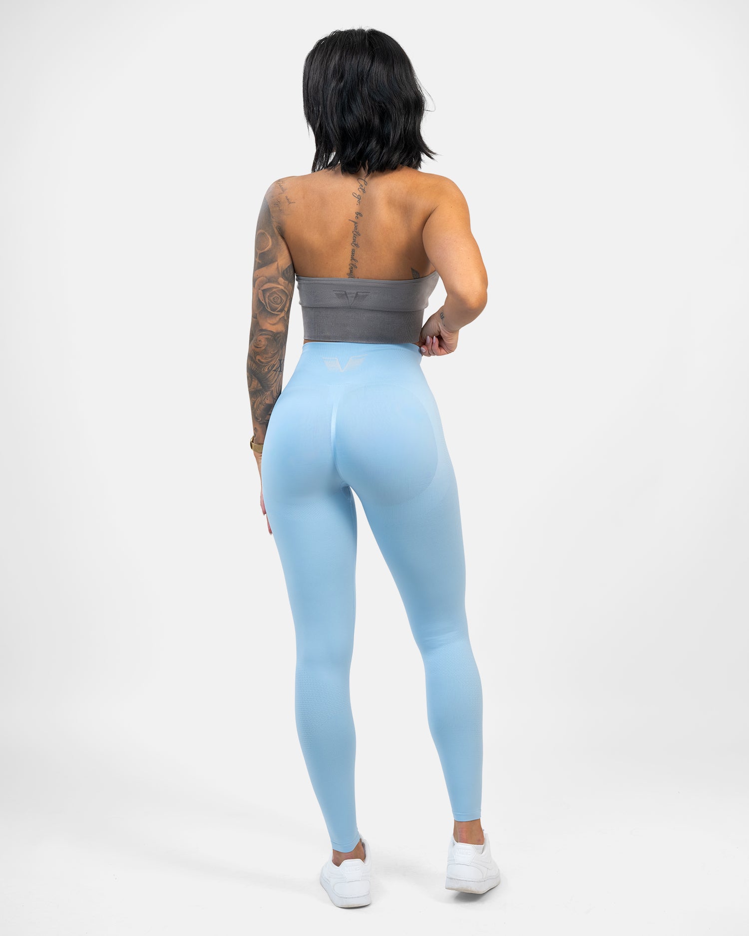 GAVELO Seamless Booster Sky Blue Tights