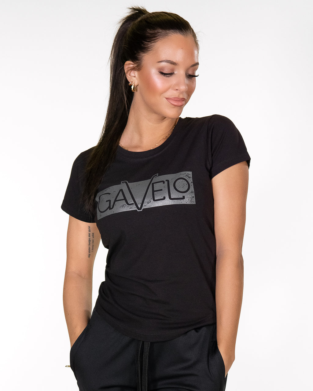 Gavelo Sports Tee - Space Black — MySupplementShop